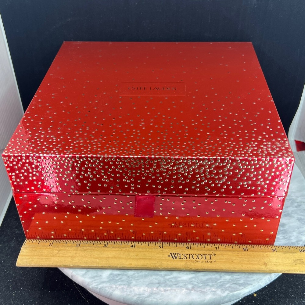 Estee lauder Holiday Edition Empty Gift Box -(New)