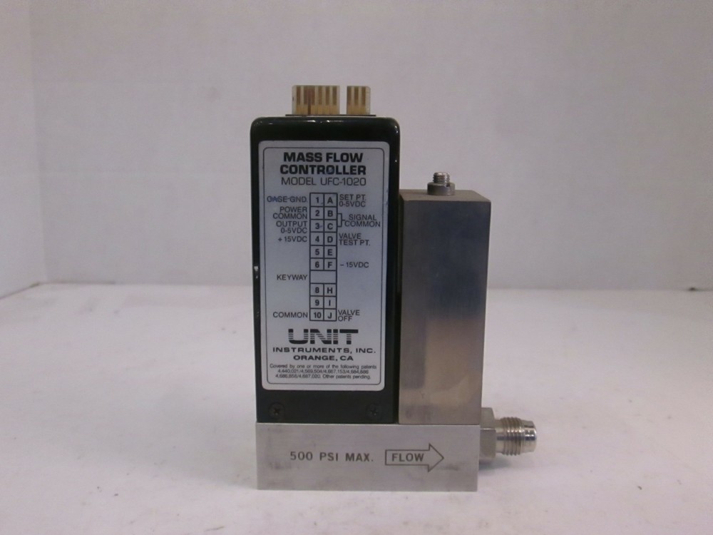Unit UFC-1020 Mass Flow Controller MFC, CHF3, 50 SCCM