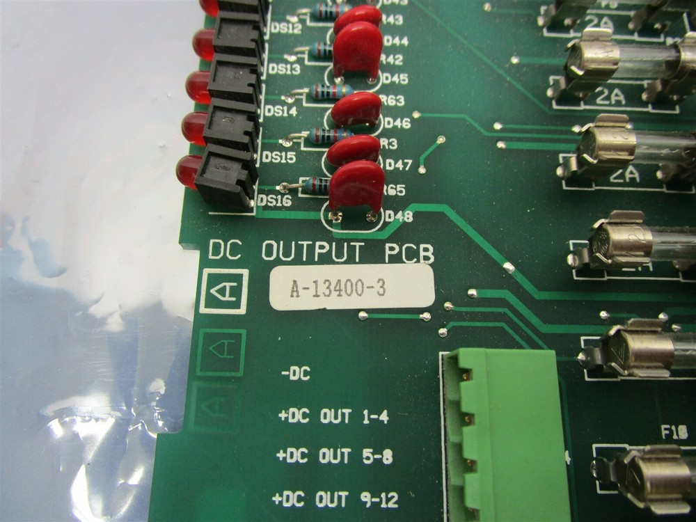DC Output PCB Board A-13400-3 33-1487-2