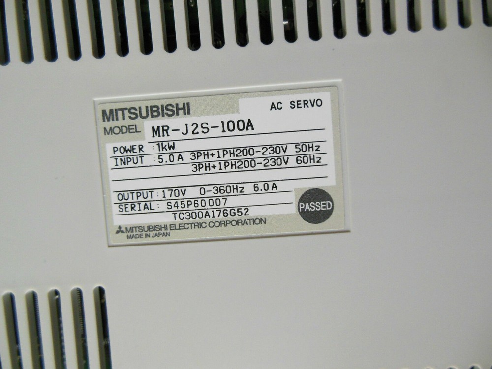 Brand compatible Mitsubishi Servo Driver MR-J2S-100A