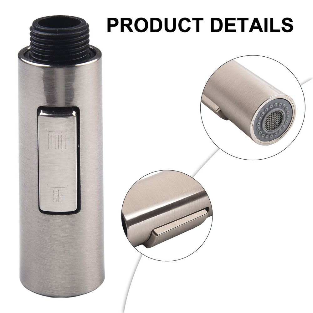 Pull Out Spray Shower Head Setting Kitchen Spare Replacement Tap Sprayer