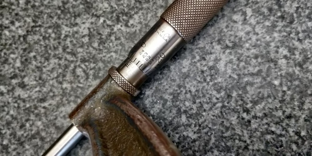 Lufkin 6-7" Micrometer No 1927 REFURBISHED