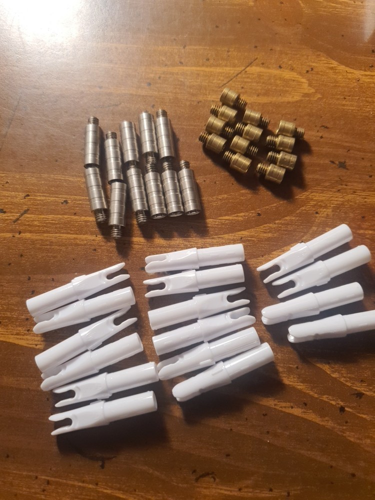 Goldtip .246 Nocks And Insert Weights 20 & 50gr