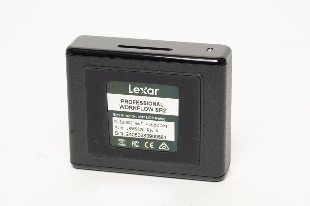Mint Lexar Professional Workflow SR2 SD SDHC SDXC UHS-II USB 3.0 Card Reader