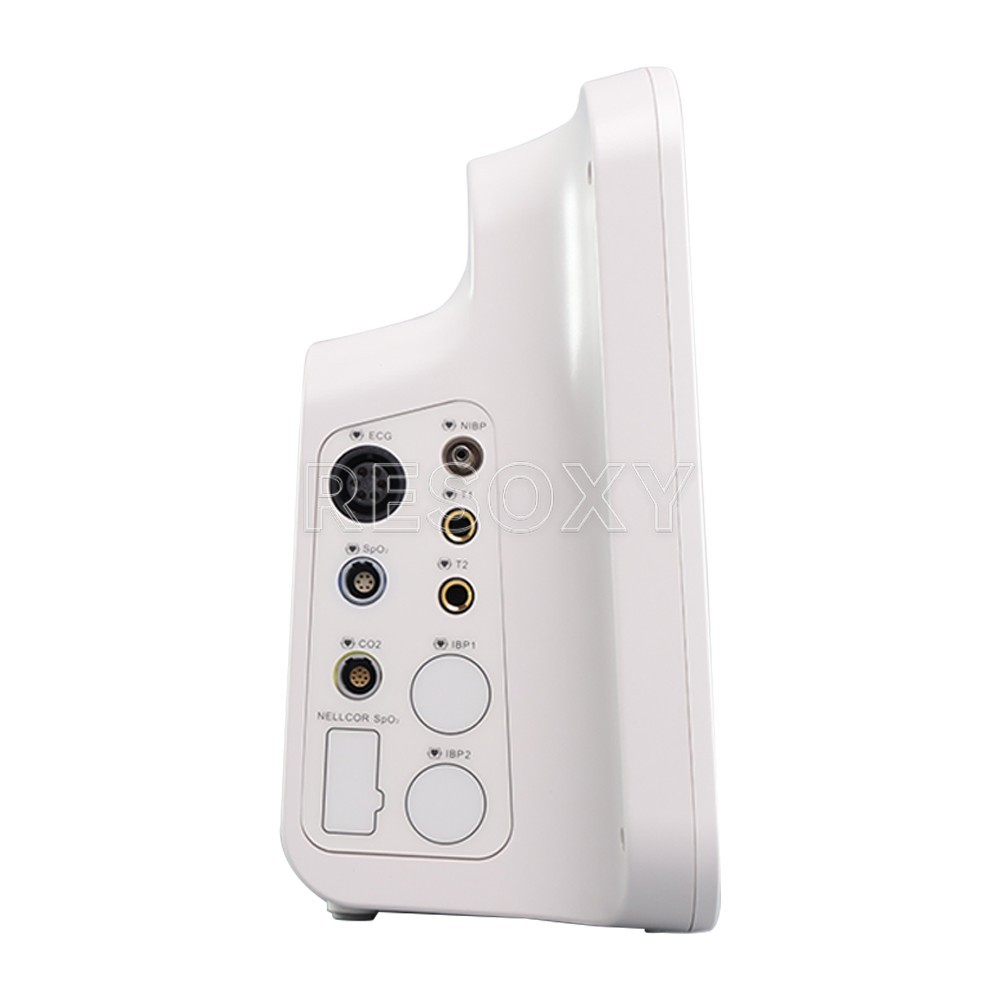12-Inch Patient Vital Signs Monitor Multi-Parameter ECG/NIBP/TEMP/RESP/SPO2/PR