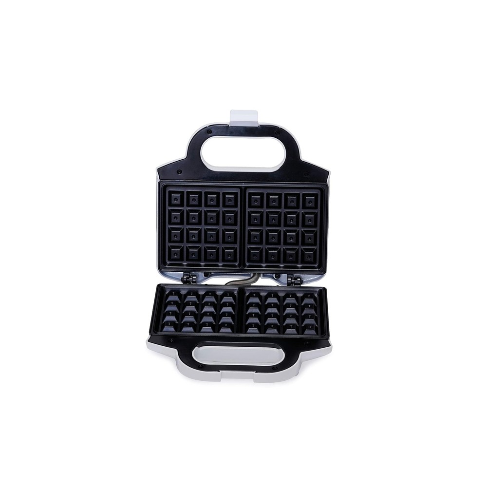 Amazon Basics Waffle Maker 2-Slices White with Non-stick 2-Slice,
