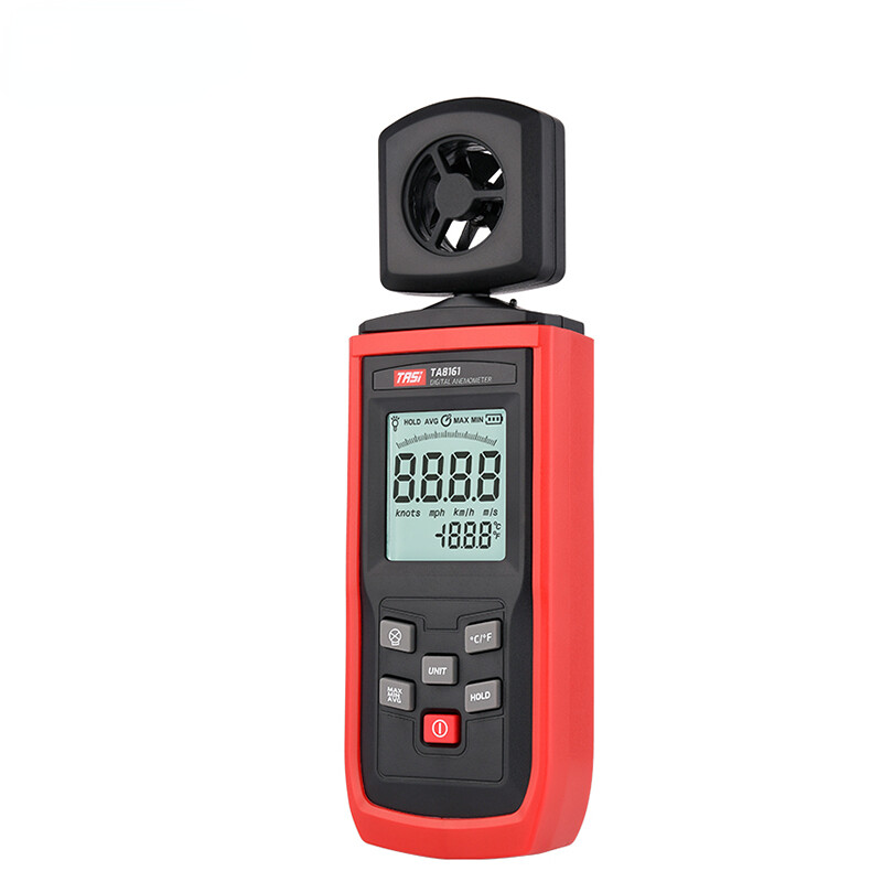 TA8161 Digital Anemometer Handheld Wind Speed Meter Measuring Air Conditioning