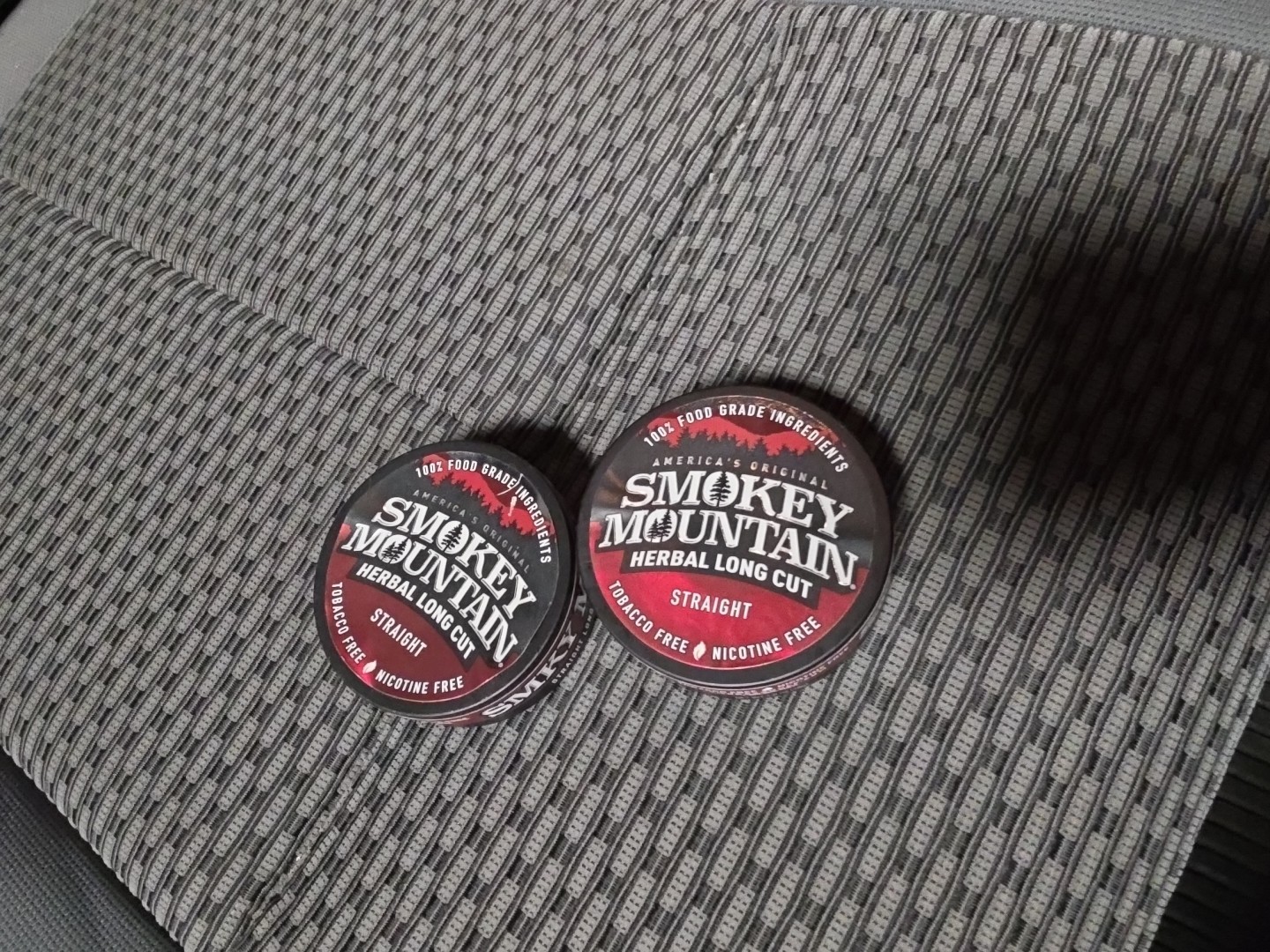 3 Tobacco And Nicotine Free Smokey Mountain Herbal Long Cut Straight Flavor