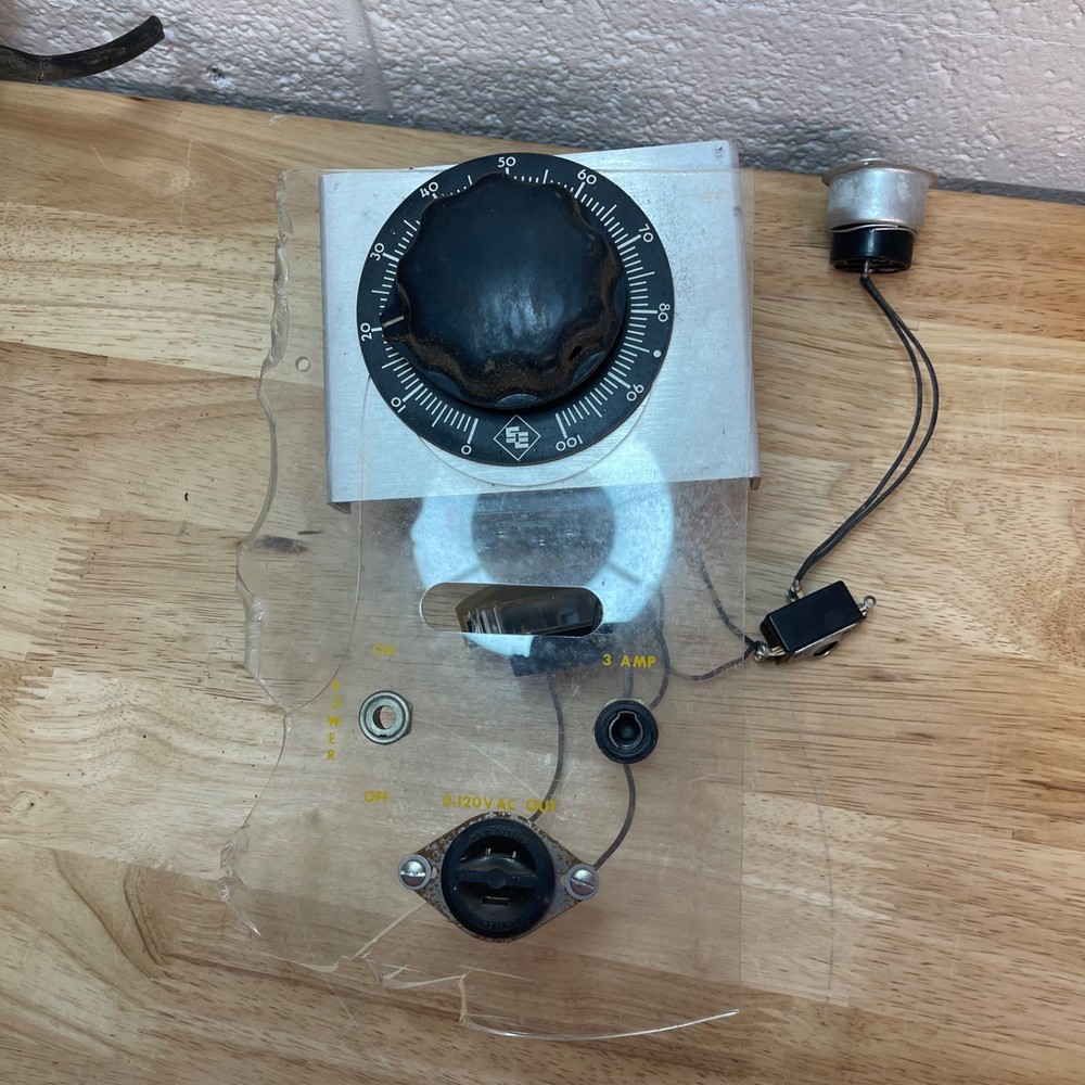 Variable Autotransformers Lot - For Parts - UNTESTED