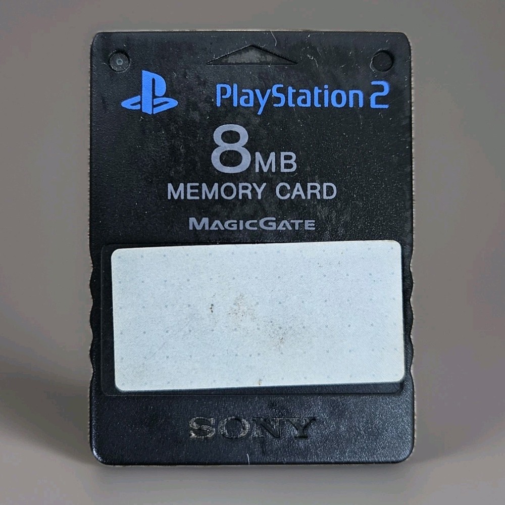 Sony PS2 8GB MagicGate Memory Card for PlayStation 2