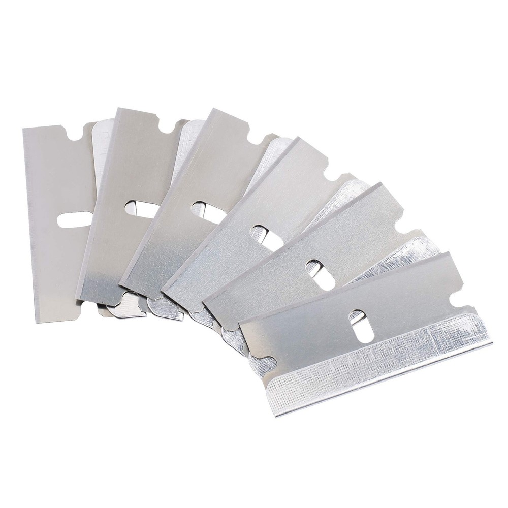Bates 50 pc Razor Blades, Flat Scraper Blades, One Edge Razor Blades