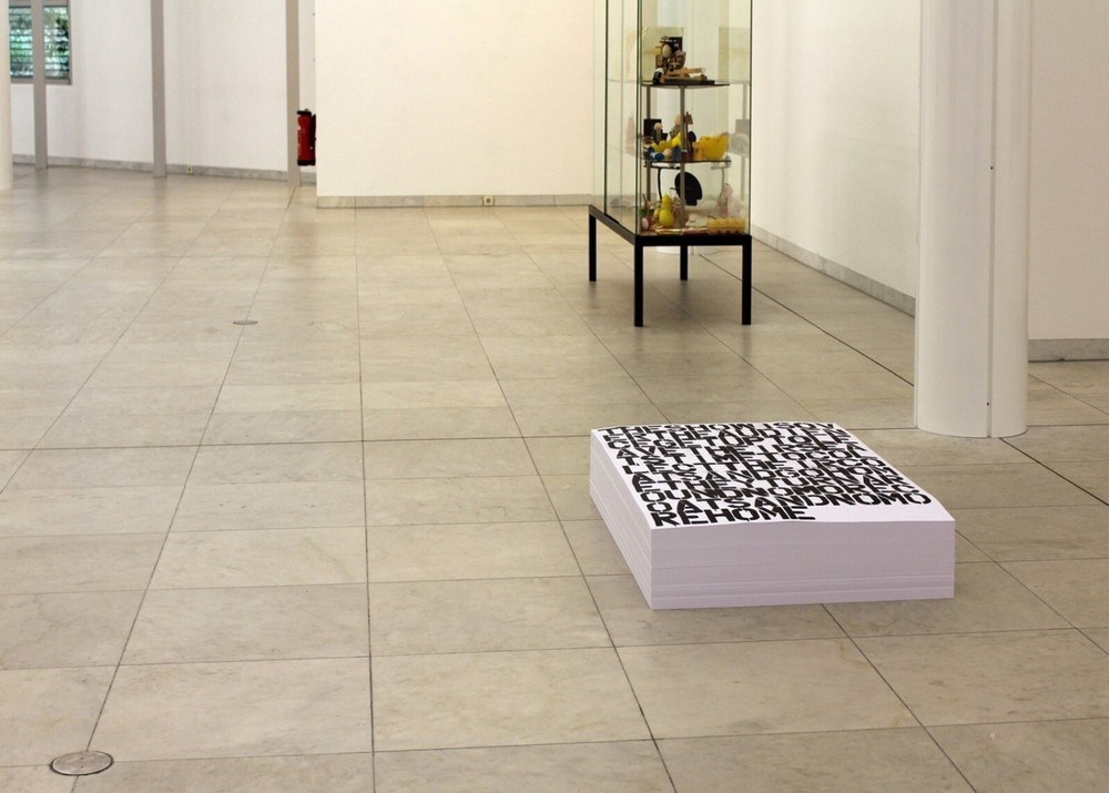 Felix Gonzalez-Torres with Christopher Wool "Untitled", 1993 printing on paper