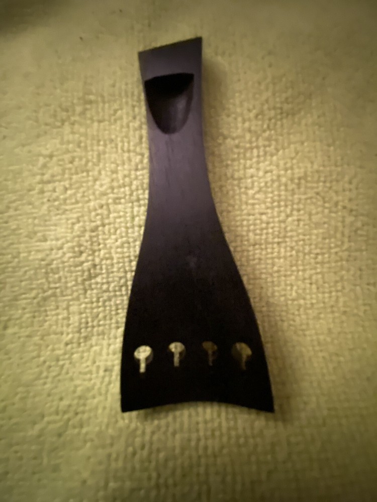 REPLACEMENT EBONY TAILPIECE FOR 3/4 VIOLIN