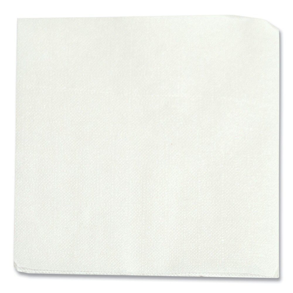 Morcon Paper B8500 Morsoft 9" x 9.25" Beverage Napkins - Wht 500/PK, 8 PK/CT New