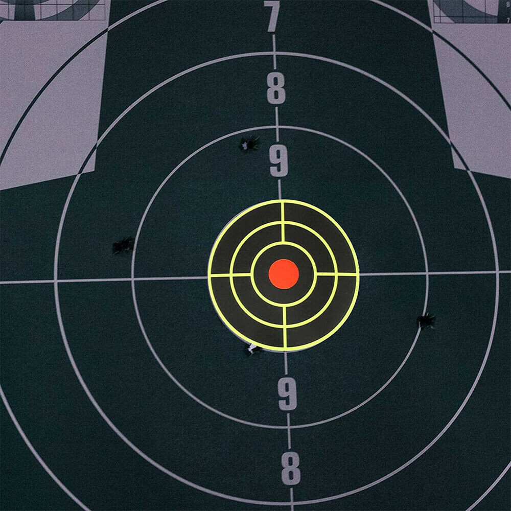 250pcs Shooting Splatter Target Stickers Roll Fluorescent Self Adhesive Paper