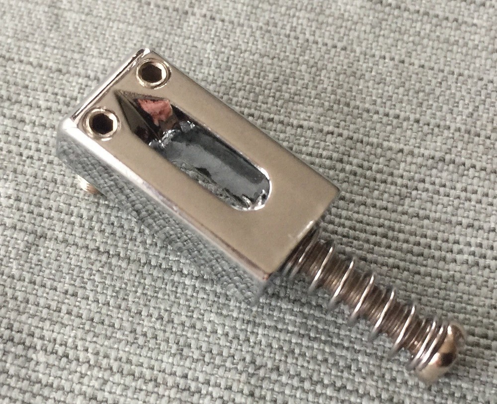 Memphis Electric Guitar Original Chrome String Saddle