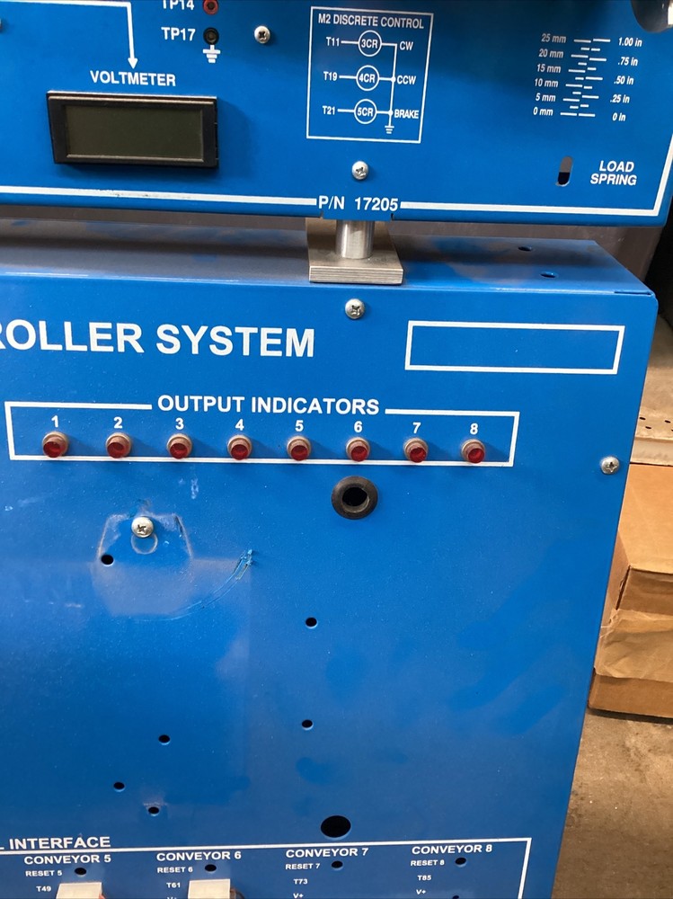 Amatrol Programmable Controller System Motor App.panel #17205