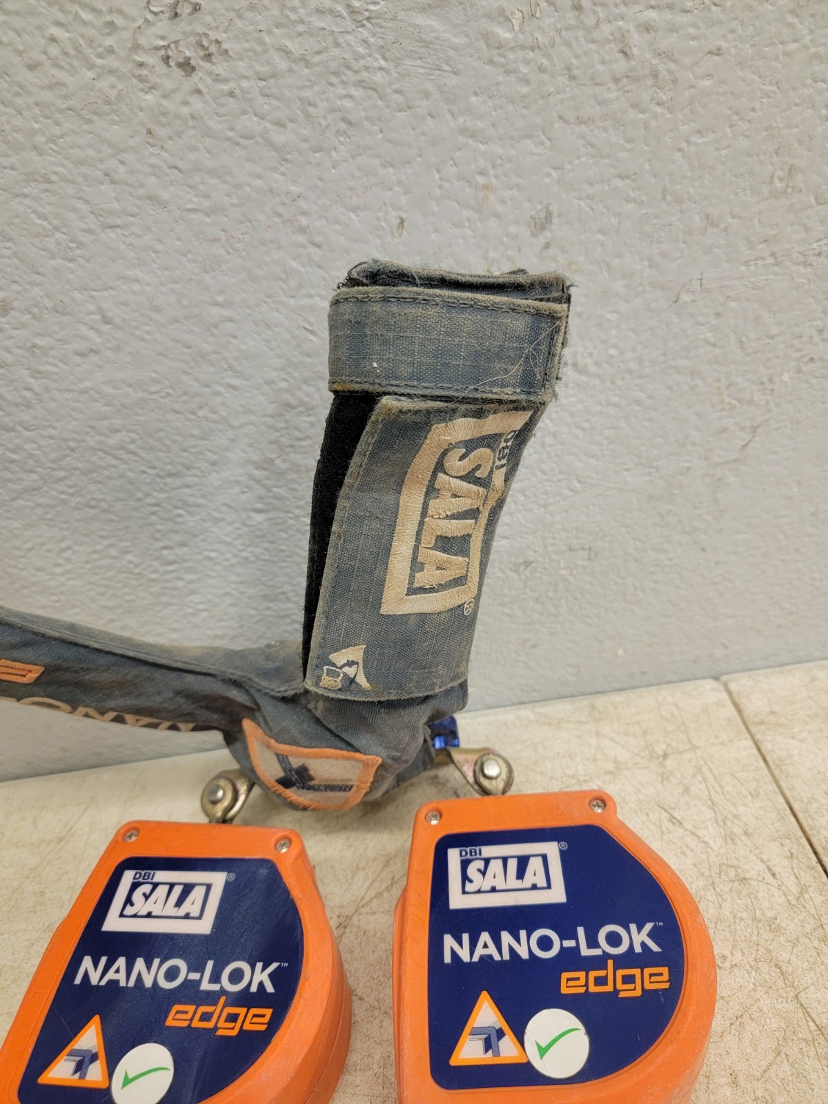 3M DBI SALA NANO-LOK 8' EDGE 3500231 DUAL LEG SELF RETRACTING LIFELINE LANYARD 9