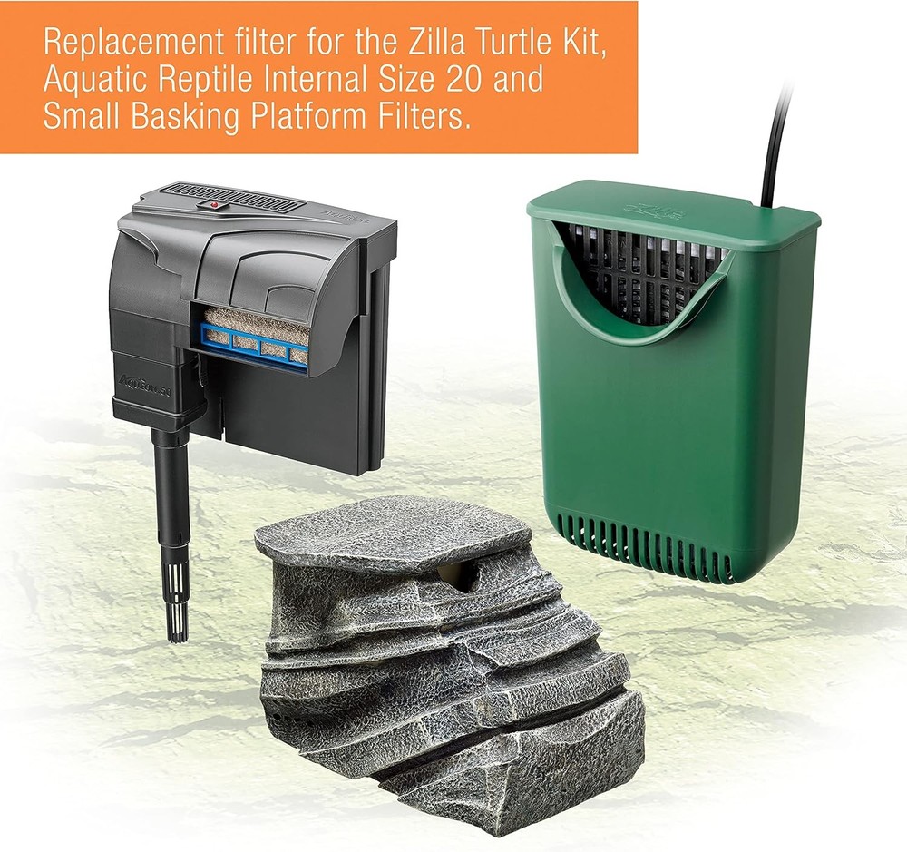 Zilla Replacement Filter Cartridges Medium, 3 Count ( Pack of 1)