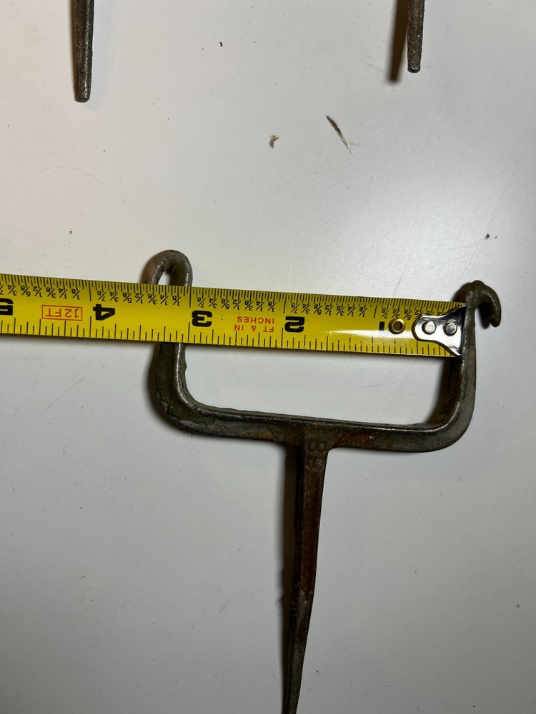 Antique Lead Rain Gutter Spout Bracket Brackets Victorian Hexagonal Rectangular
