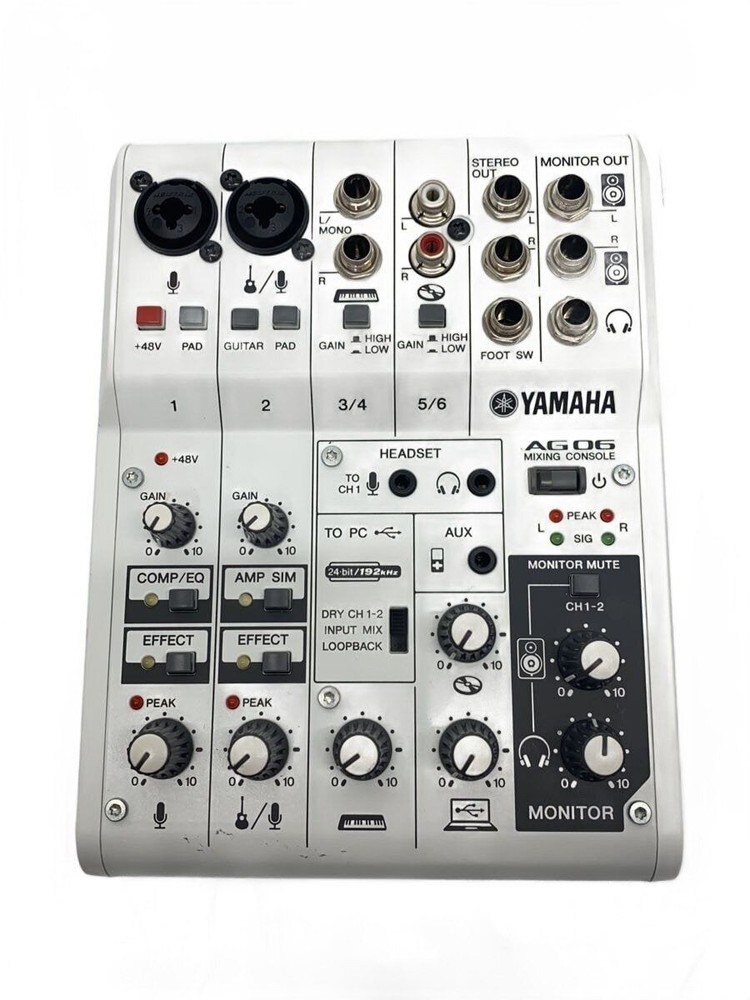 YAMAHA AG06 mixer Used
