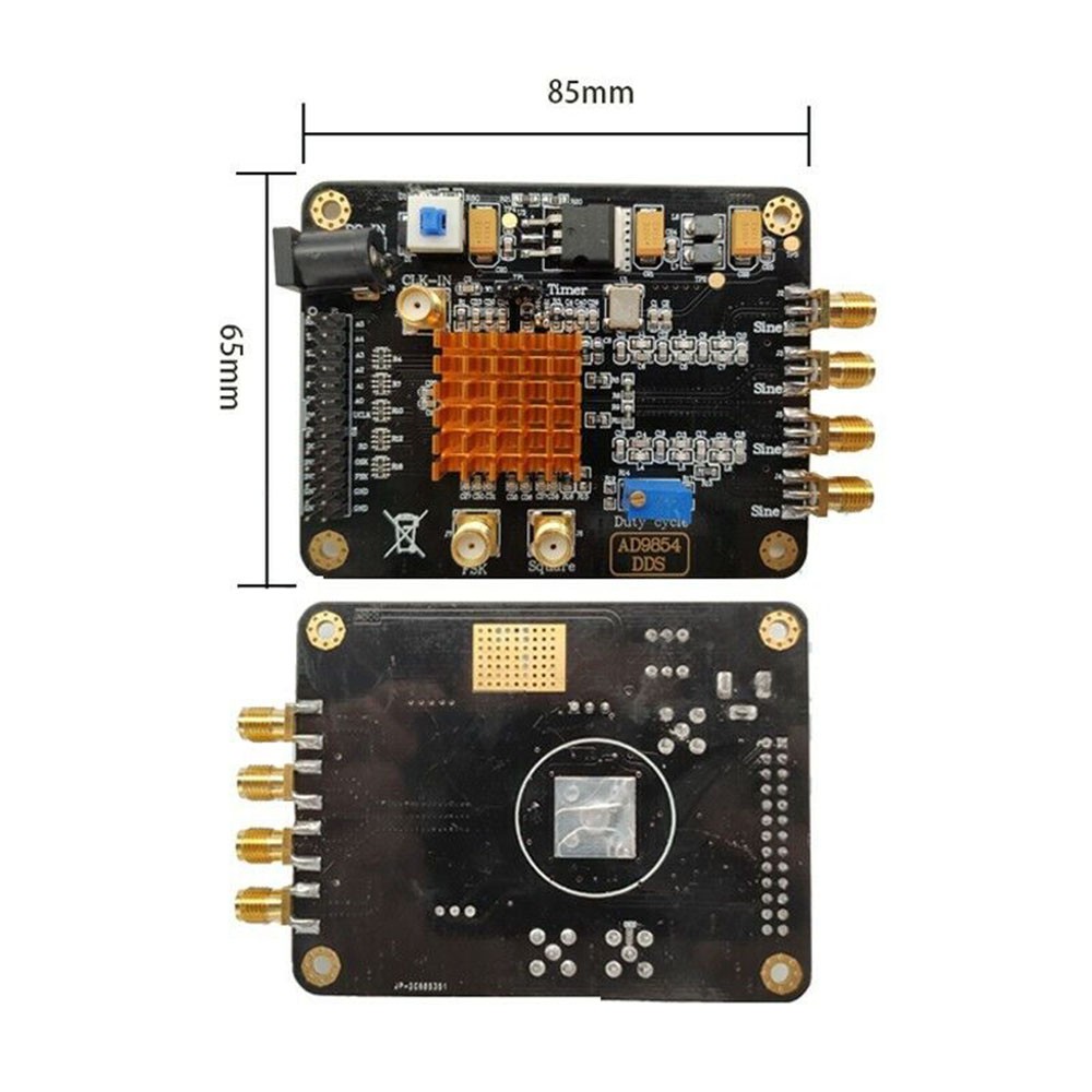 For AD9854 Signal Generator Module DDS Signal Source Sine/Square Wave