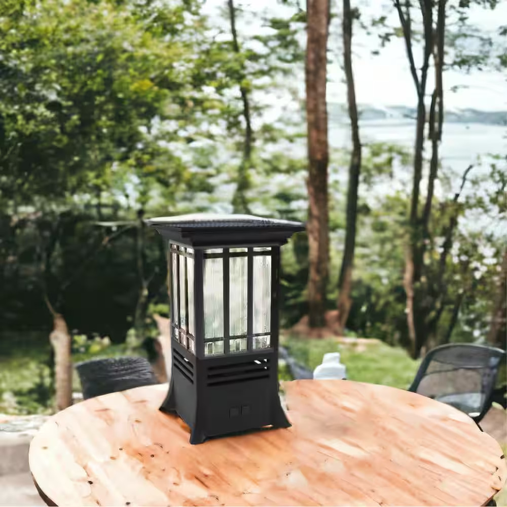 Solar Flame Effect Tabletop Outdoor Mosquito Repellent