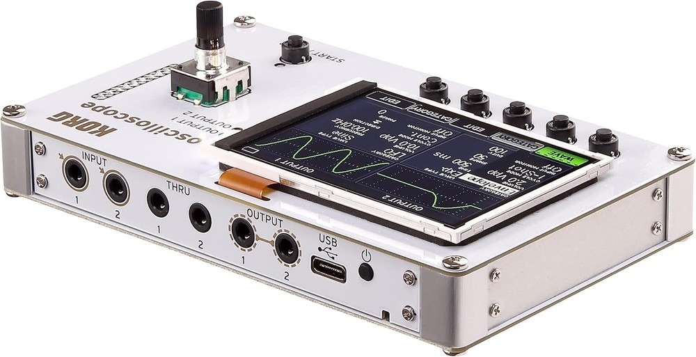 Korg NTS-2 Oscilloscope Kit with Patch and Tweak Book Bundle - NTS2OSC