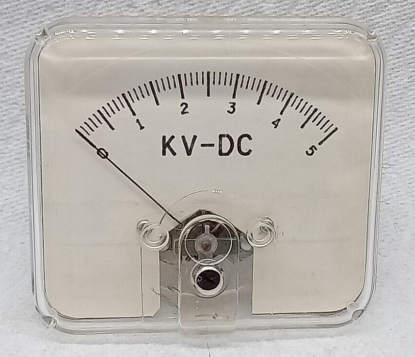 API 0-5 KV. DC. Panel METER 3.75" X 3.30"