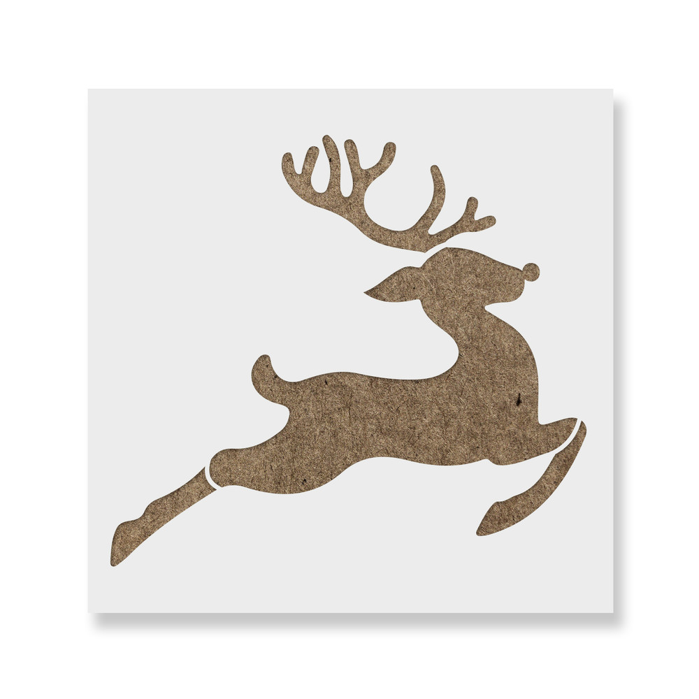 Rudolph Stencil - Durable & Reusable Mylar Stencils