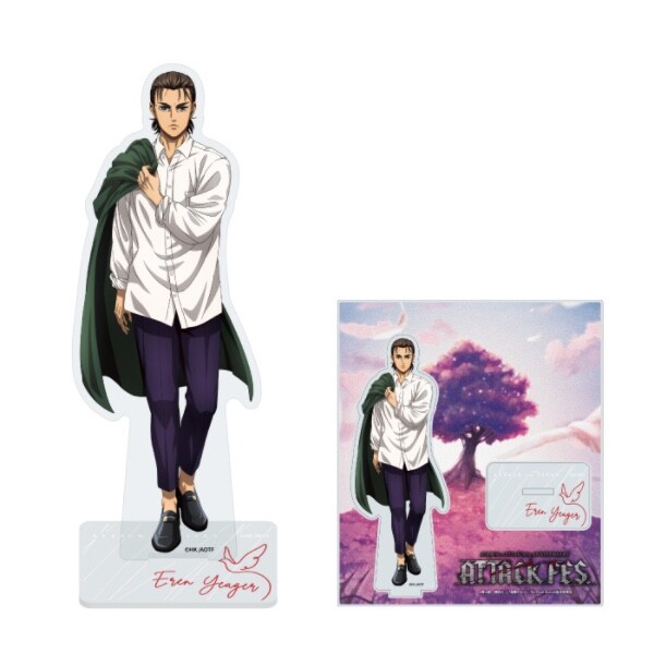 Anime Attack on Titan Standing Sign Figure Model Cosplay Desktop Decor Gifts