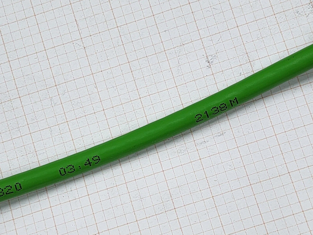 Belden 7961A 22/2P DataTuff CAT5e PROFINET Type B Network Cable PLTC Green /25ft