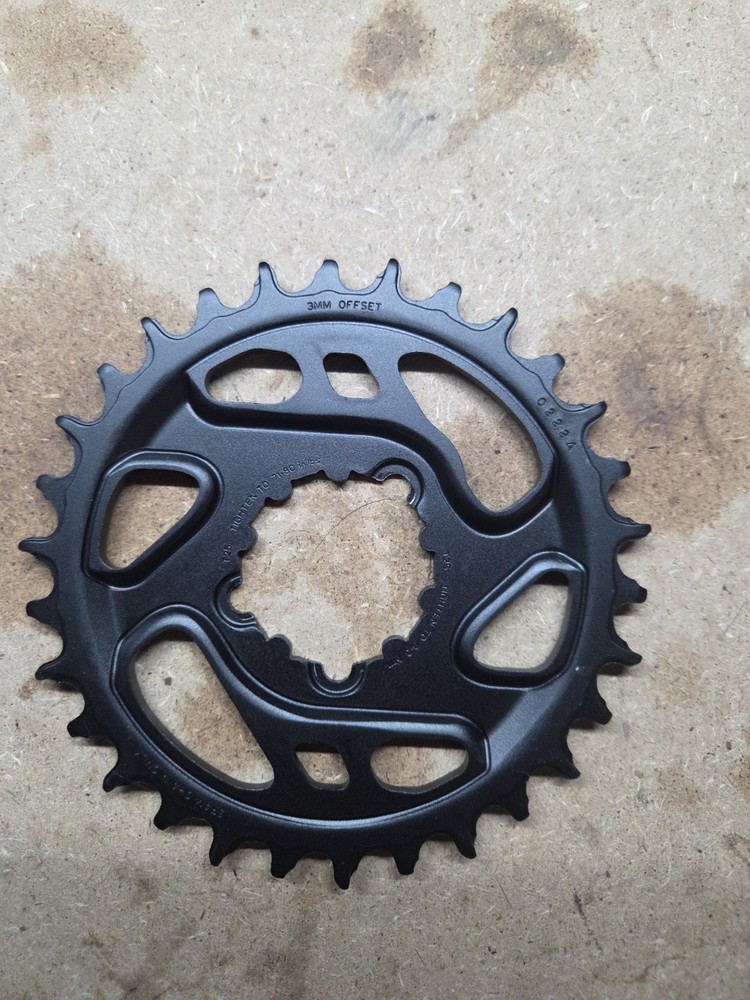 SRAM X1 30Tooth Chainring X-Sync2 for 3-Bolt Direct Mount 3mm Offset