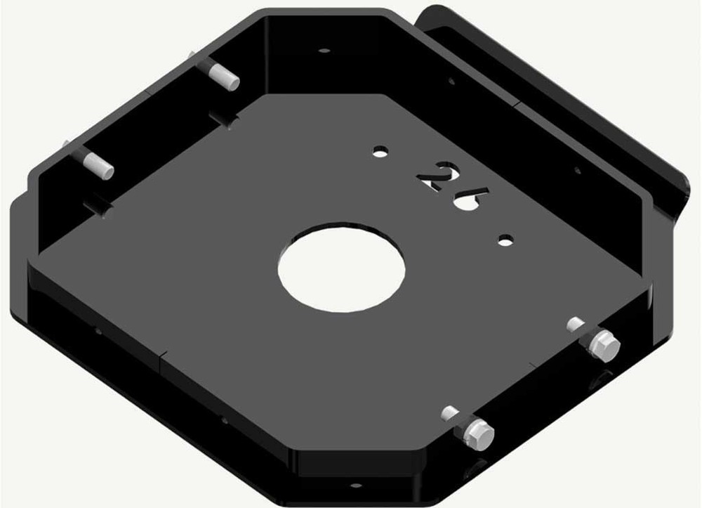 PullRite 331725 Quick Connect Capture Plate For Lippert Helux Pin Boxes