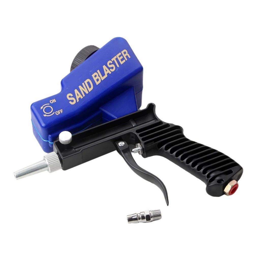 1pcs Small Air Sandblasting Machine Hand Held Sand Blaster Replaceable Nozzle