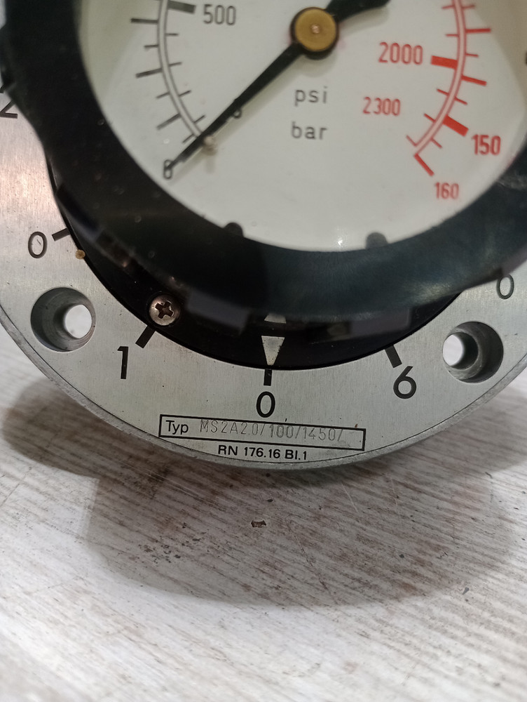 Rexroth MS2A2.0 - pressure gauge insulator
