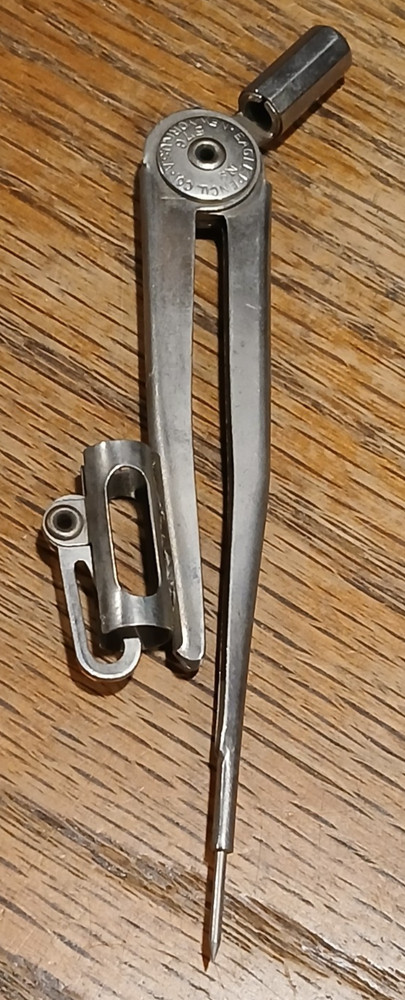 Vintage Eagle Pencil Drafting Compass #576