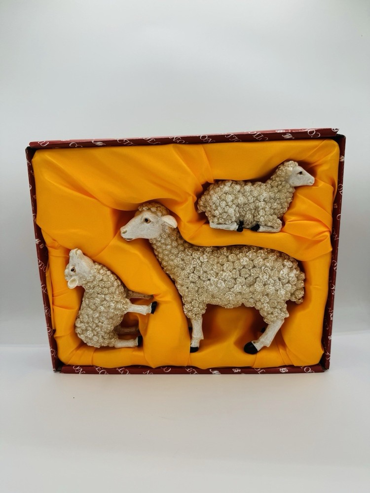 Christmas Nativity Scene Set Animals LAMB 3pc Set