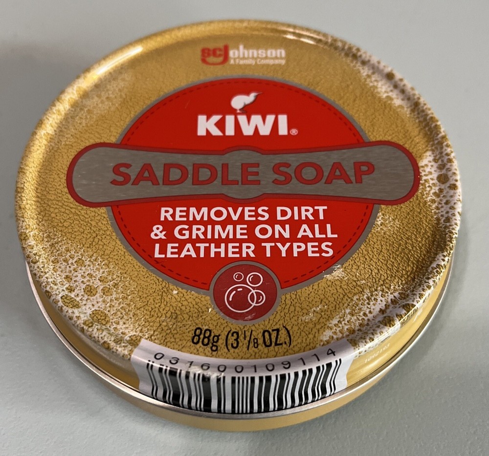 Kiwi SC Johnson Saddle Soap 3 1/8 Ounce Paste