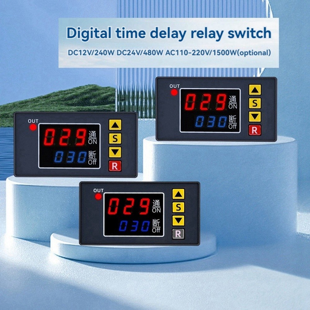 T3231 Programmable Timer Controller AC 110-220V 2200W Dual LED Display Digi2480