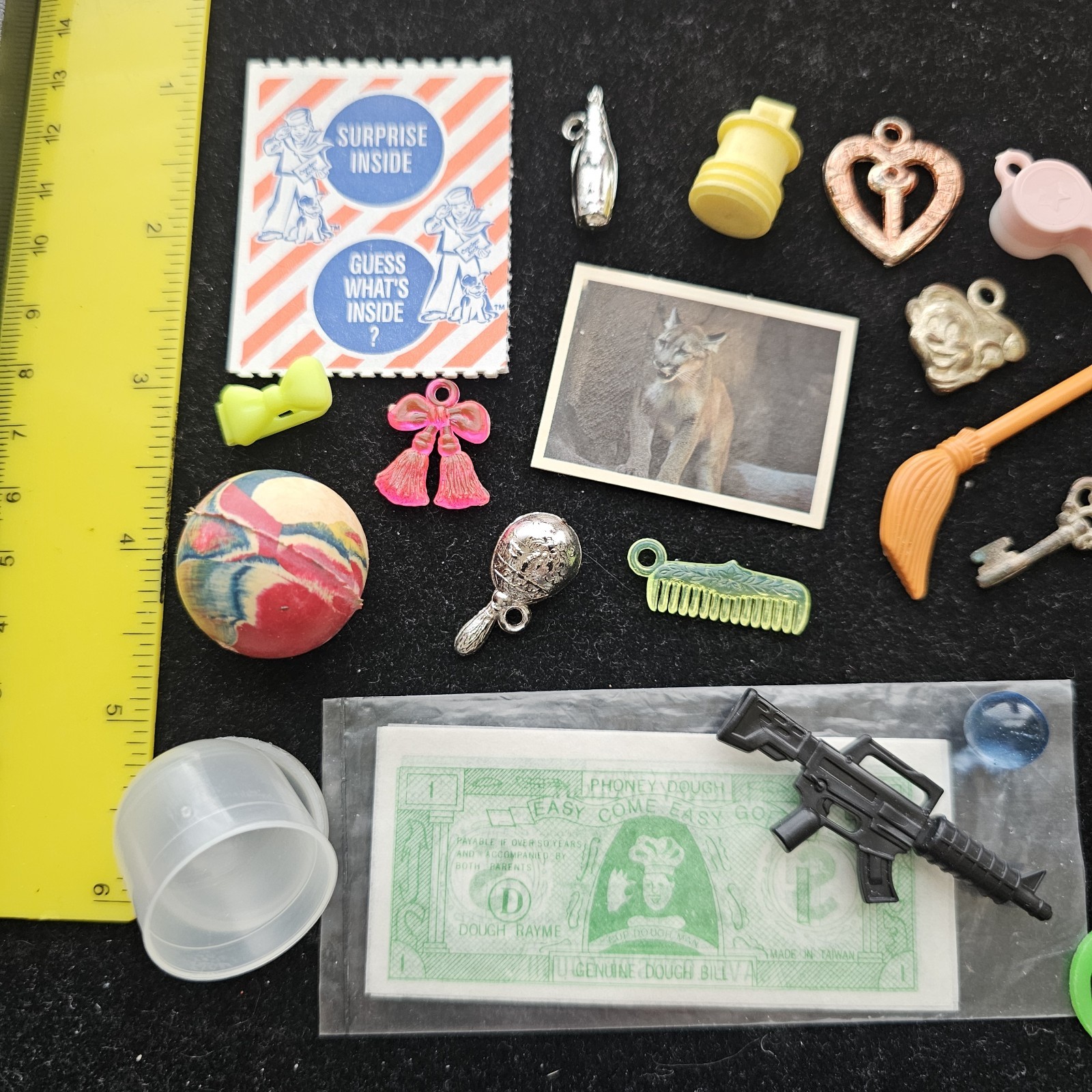 Cracker Jack & Gumball Charms Lot Vtg To Now-40+Pieces