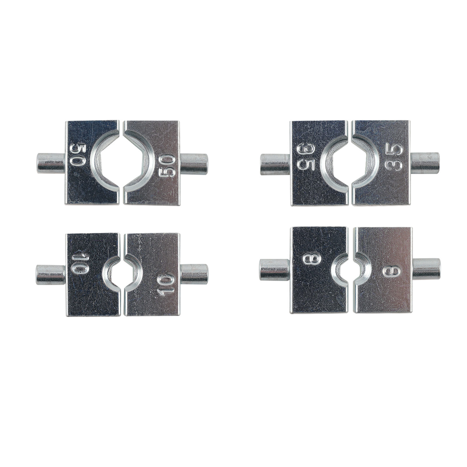 10 Ton Hydraulic Crimper Crimping Tool Wire Battery Cable Lug Terminal W/ 9 Dies