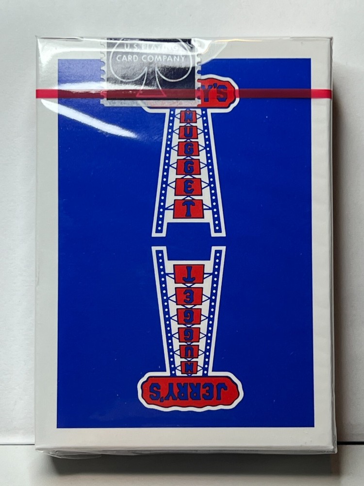 Jerry's Nugget (Modern Feel) (Blue) - Playing Cards -