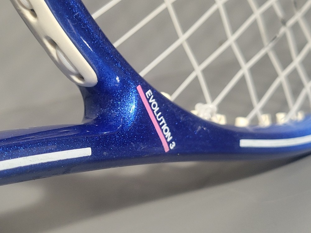 Head Graphite Jr. Evolution 3 Leconte Series Metallic Gradient Blue 4-1/4 grip