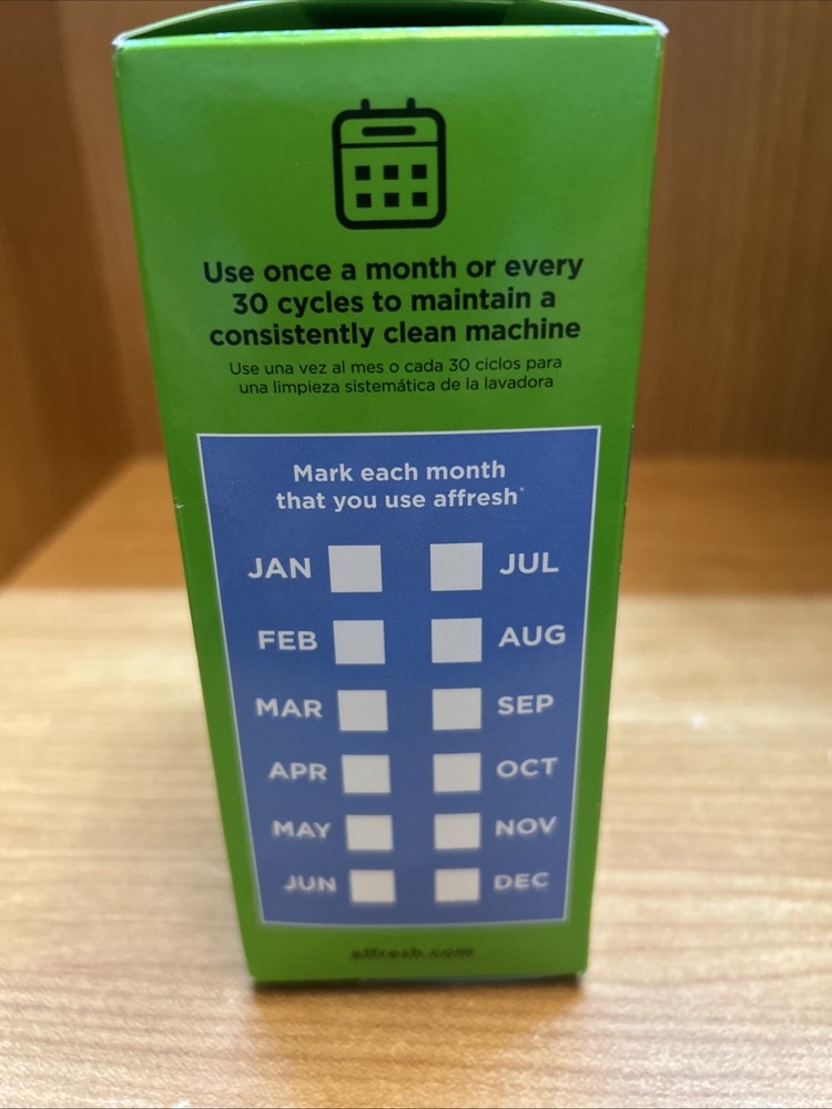 affresh W10549846 Washing Machine Cleaner, 5 Tablets