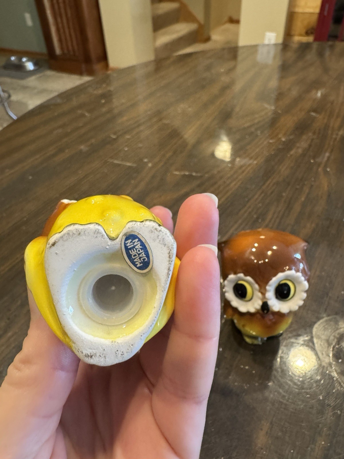 VTG Norcrest Kitschy Anthropomorphic Owl Salt And Pepper Shakers