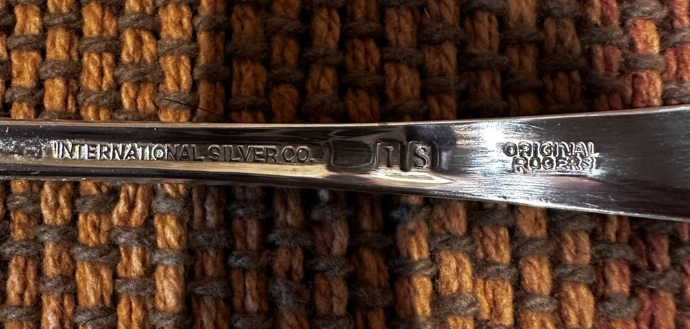 Vintage International Silver Co. 2 Piece Silverplate Cranberry Set W/ Box