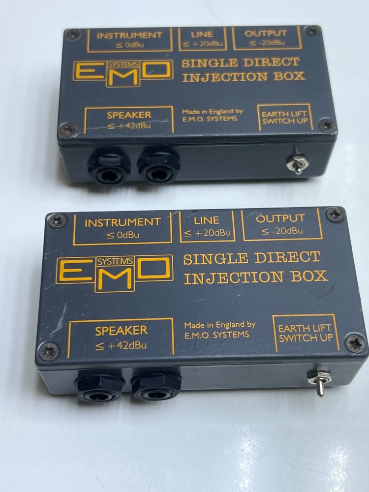( Lot 2 Pcs) EMO Single Direct Injection Box