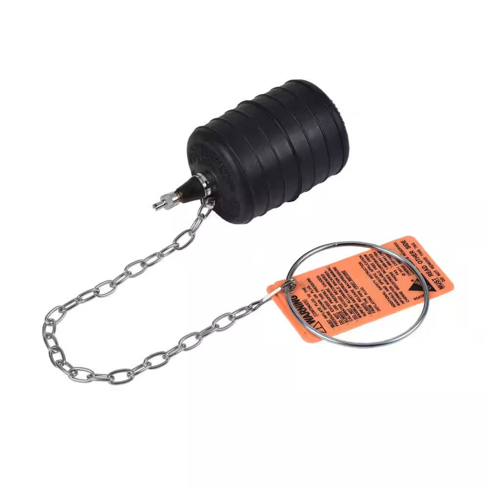 3 In. Rubber Test-Ball Pipe Plug