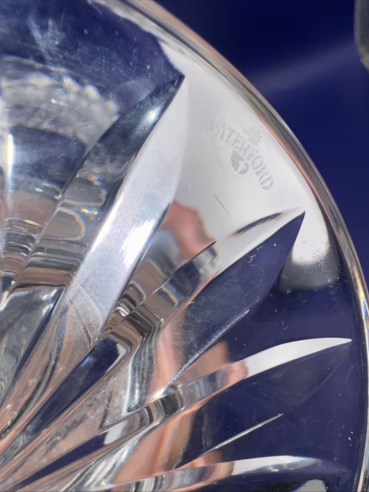 Waterford Crystal 10” Footed Vase Seahorse